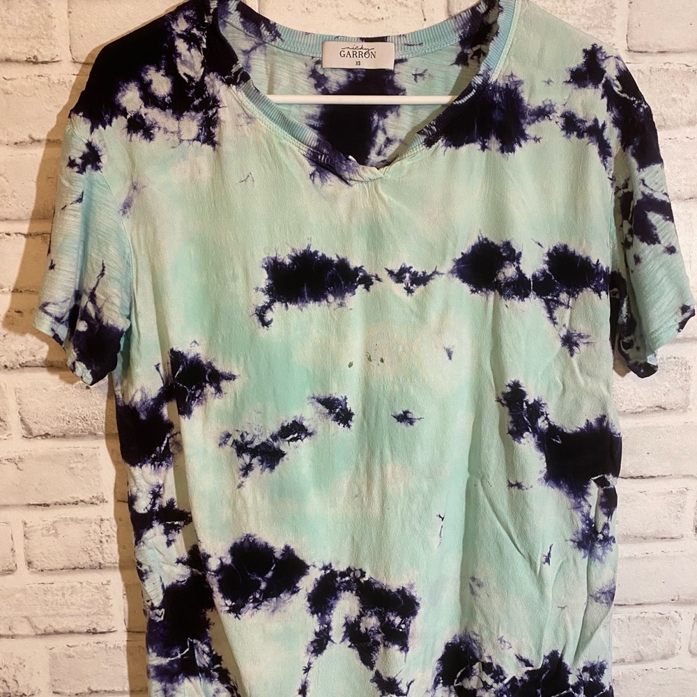Tie-dye Casual Tee Shirt XS